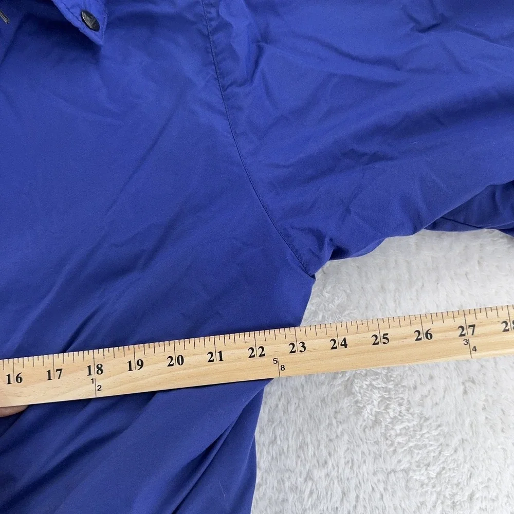 Vintage LL Bean Penobscot Parka Jacket FITS SMALL Blue Hooded‎ Winter 90s
